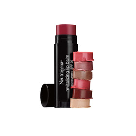 Neutrogena Revitalizing Tinted Lip Balm SPF 20 close-up of tube