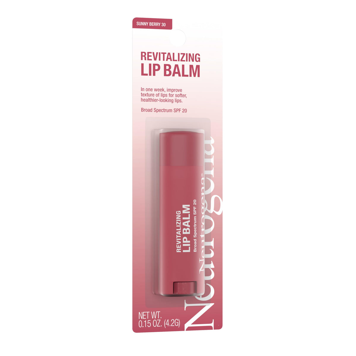 Neutrogena Revitalizing Tinted Lip Balm SPF 20 shade comparison
