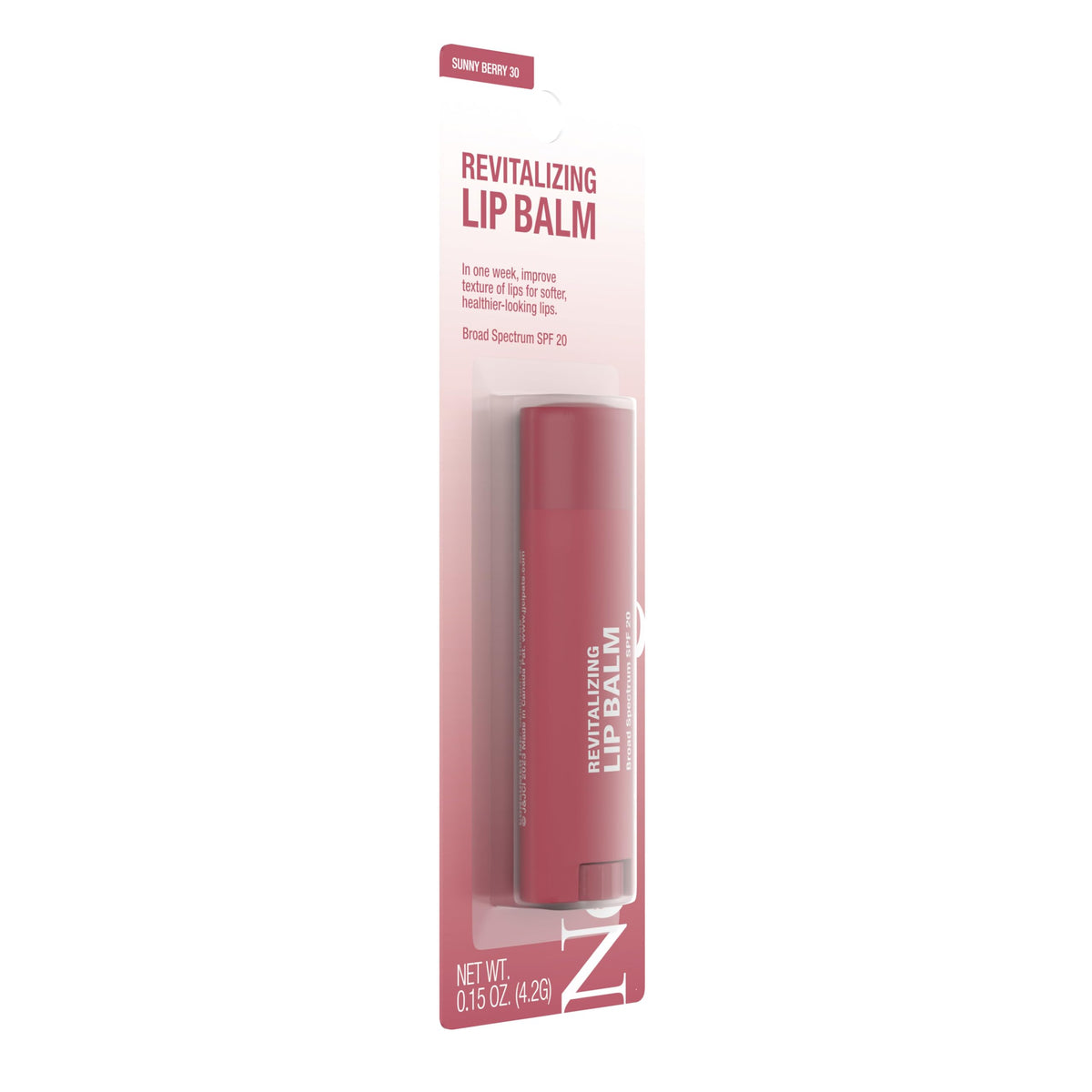 Neutrogena Revitalizing Tinted Lip Balm SPF 20 with ingredients list