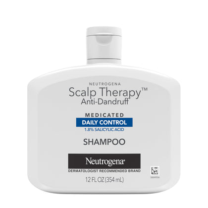 Neutrogena Scalp Therapy Anti-Dandruff Shampoo front view 12 fl oz