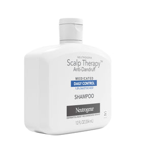 Neutrogena Scalp Therapy Anti-Dandruff Shampoo packaging close-up