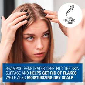 Neutrogena Scalp Therapy Anti-Dandruff Shampoo with warm vanilla and coconut fragrance