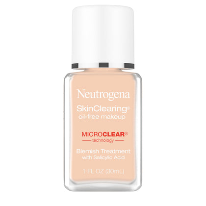 Neutrogena SkinClearing Liquid Foundation 40 Nude front view