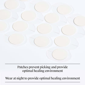 Neutrogena Stubborn Acne Patches showing the back of the packaging