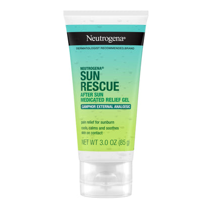 Neutrogena Sun Rescue After Sun Relief Gel 3 oz front view