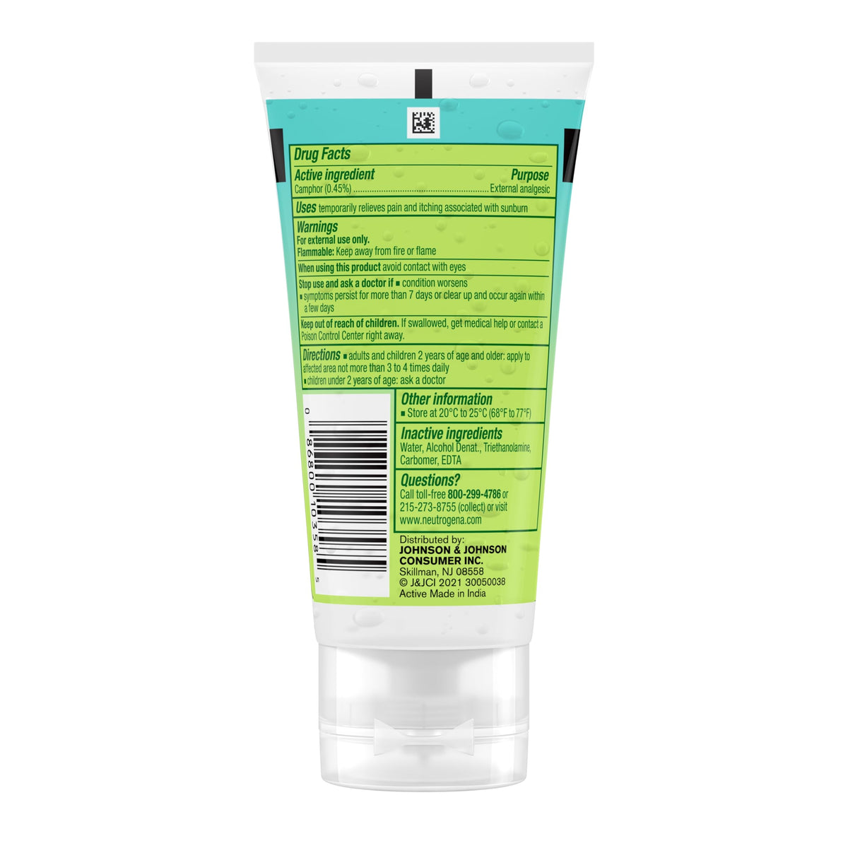 Neutrogena Sun Rescue After Sun Relief Gel 3 oz lifestyle scene