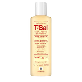 Neutrogena T/Sal shampoo bottle with label detail