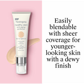 Neutrogena Tinted Facial Moisturizer 1 fl oz tube side view