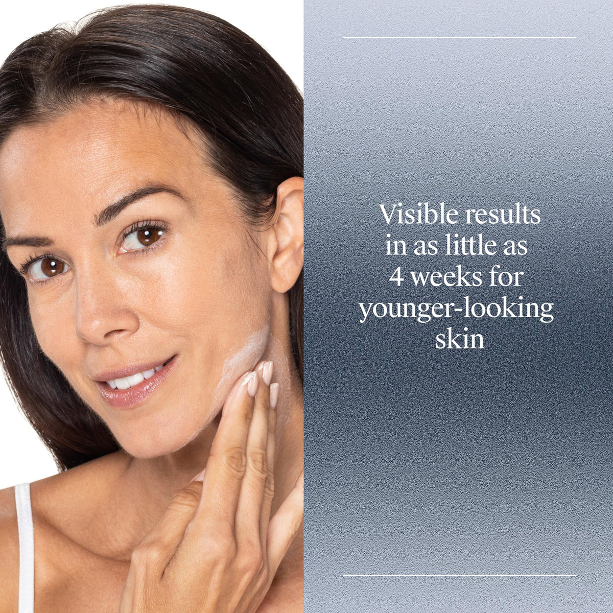 Neutrogena Triple Age Repair Face Moisturizer side view showing texture