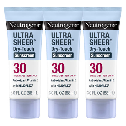 Neutrogena Ultra Sheer Dry-Touch Sunscreen Lotion SPF 30 front view