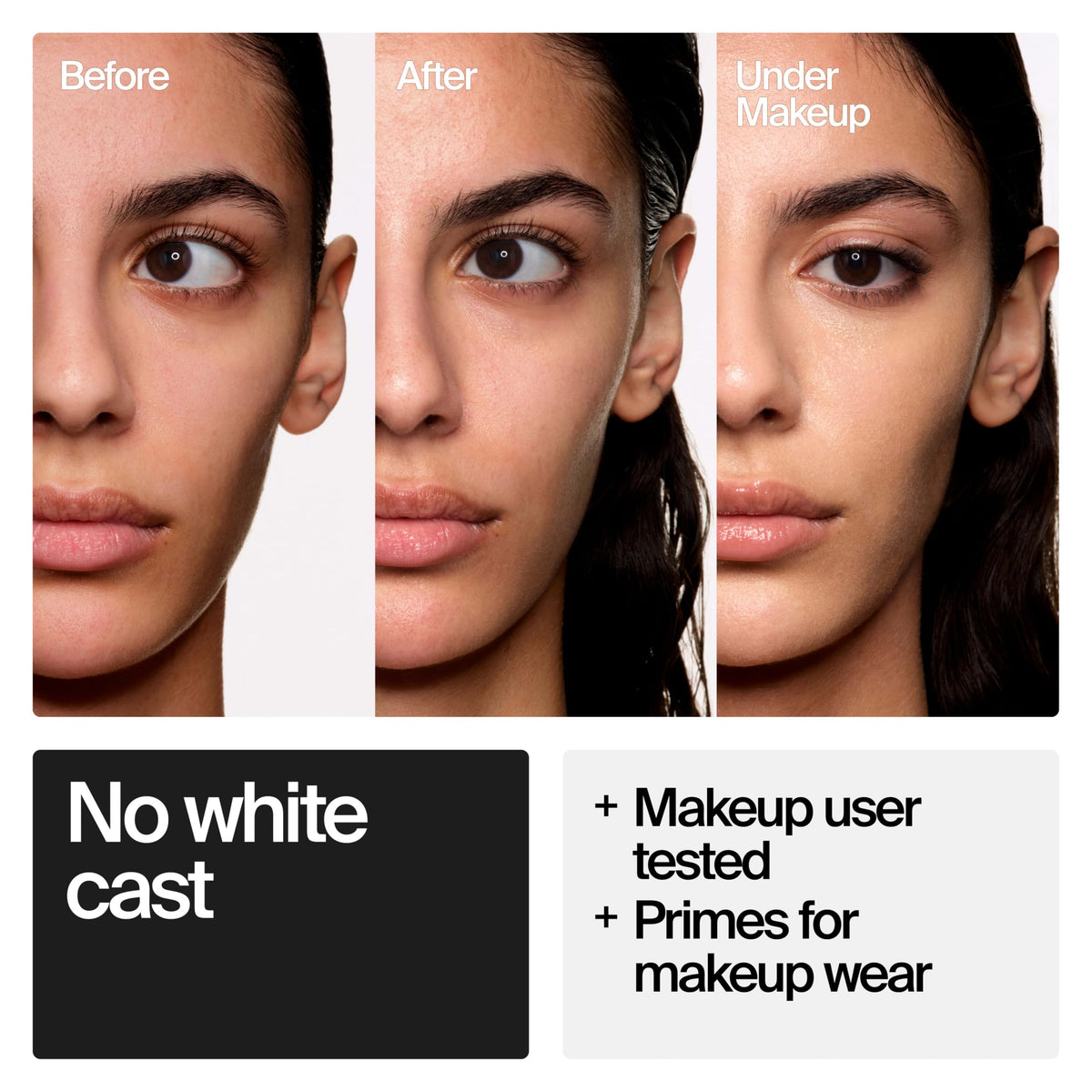 Neutrogena Ultra Sheer Invisible Gel Face Sunscreen application on skin