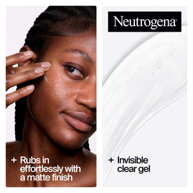 Neutrogena Ultra Sheer Invisible Gel Face Sunscreen side view