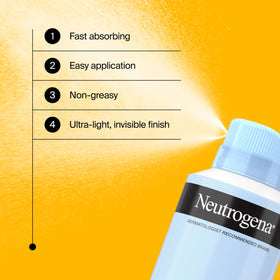 Neutrogena Ultra Sheer Sunscreen Spray SPF 45 in outdoor setting