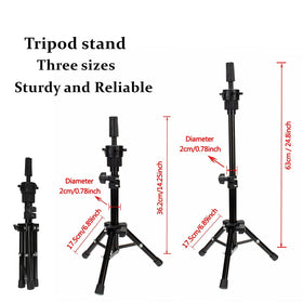 Neverland wig stand with wig cap and T-pin set