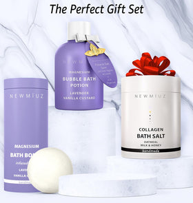 New Miuz Magnesium Bath Bombs with shea butter