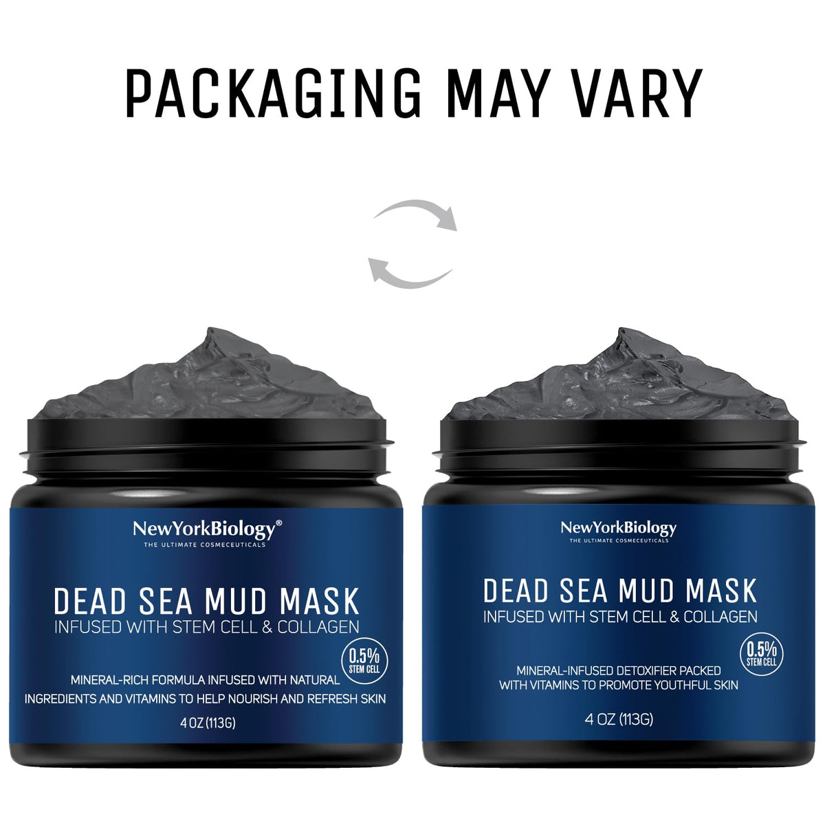 NEW YORK BIOLOGY Dead Sea Mud Mask in bathroom setting