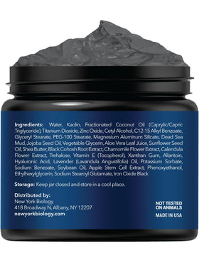 NEW YORK BIOLOGY Dead Sea Mud Mask ingredients list