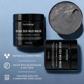 NEW YORK BIOLOGY Dead Sea Mud Mask packaging