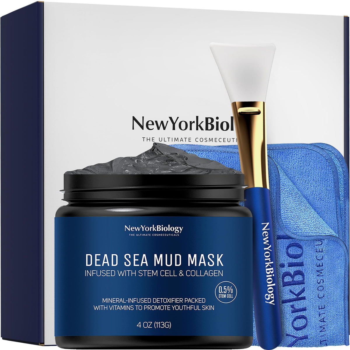 NEW YORK BIOLOGY Mud Mask 4 oz front view