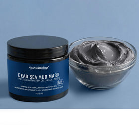 NEW YORK BIOLOGY Mud Mask application on skin