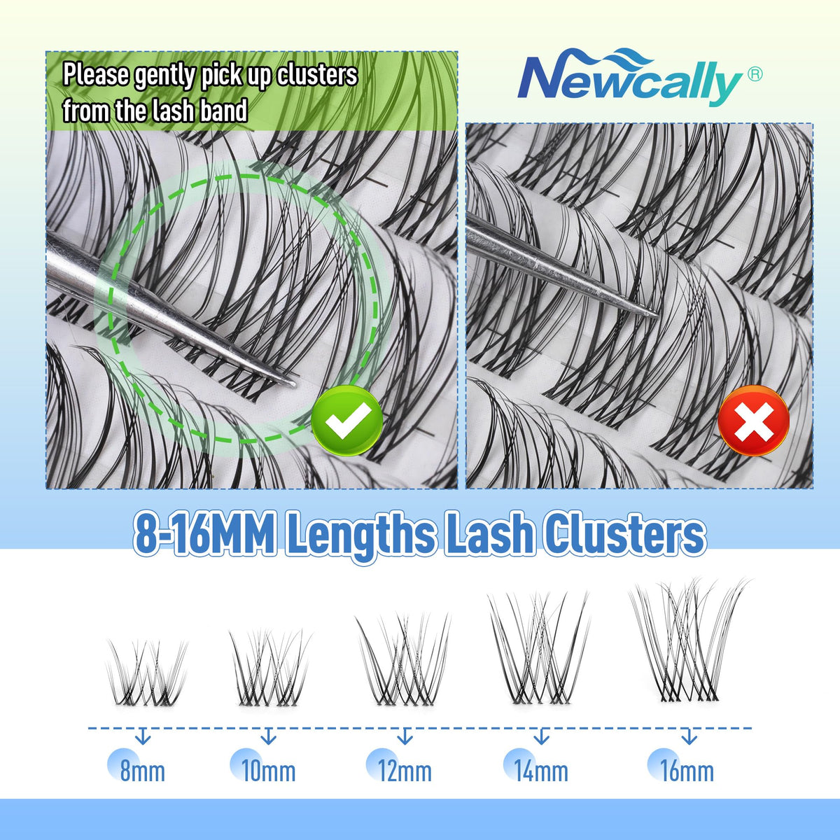 Newcally lash bond and seal included in the kit