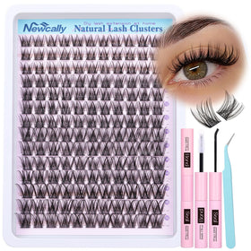 Newcally Lash Clusters Kit front view with packaging