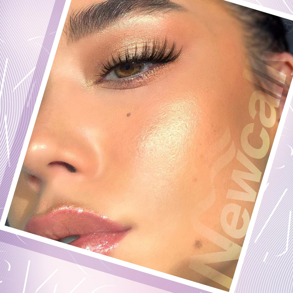 Newcally lash clusters kit with application tools