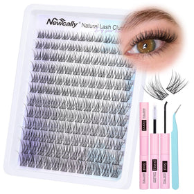 Newcally Natural Lash Clusters Kit packaging front view