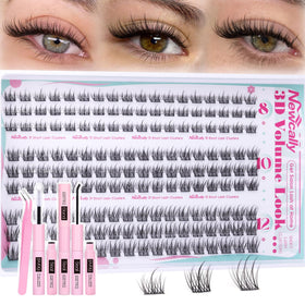 Newcally Natural Lash Clusters Kit packaging front view