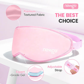 NEWGO 3D Cooling Eye Mask close-up of soft fabric