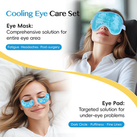 NEWGO Cooling Eye Mask adjustable strap detail
