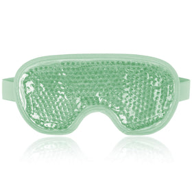 NEWGO Cooling Eye Mask front view in green