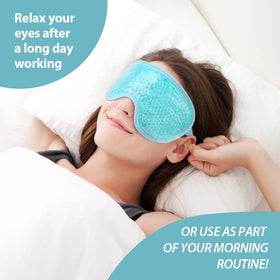 NEWGO Cooling Eye Mask in resealable storage bag