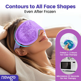 NEWGO Cooling Gel Eye Mask packaging