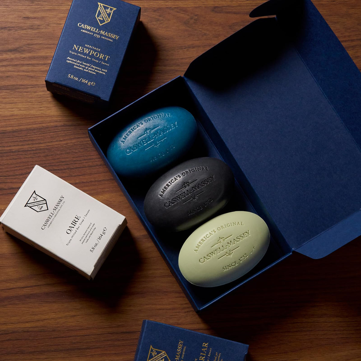 Newport bath soap bar from Caswell-Massey