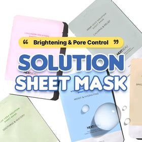 NEXTBEAU sheet masks featuring Aloe and Niacinamide