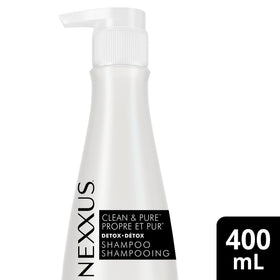 Nexxus CLEAN & PURE Shampoo 13.5 oz back view