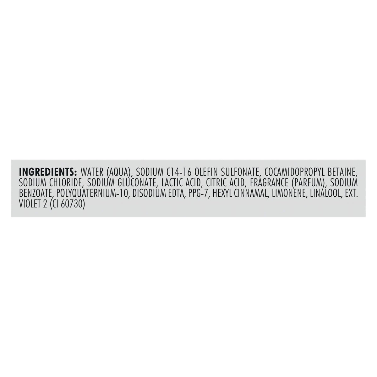 Nexxus Clean & Pure Shampoo 33.8 oz with lactic acid ingredients
