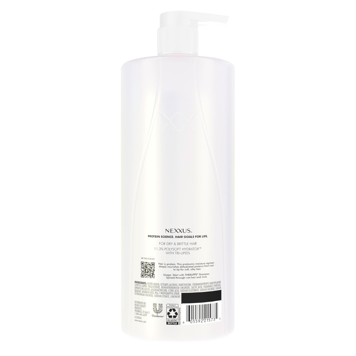 Nexxus Humectress Conditioner 33.8 oz back view