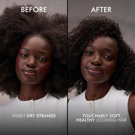 Nexxus Humectress Conditioner in bathroom setting