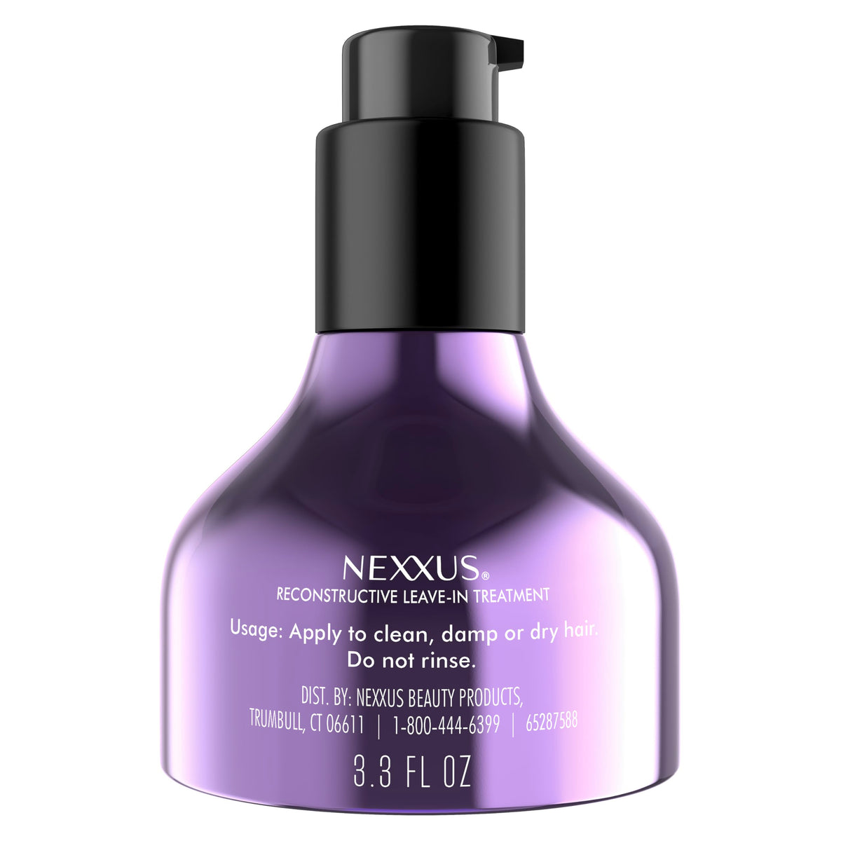 Nexxus KERAPHIX Liquid Crystallizer back view with ingredients