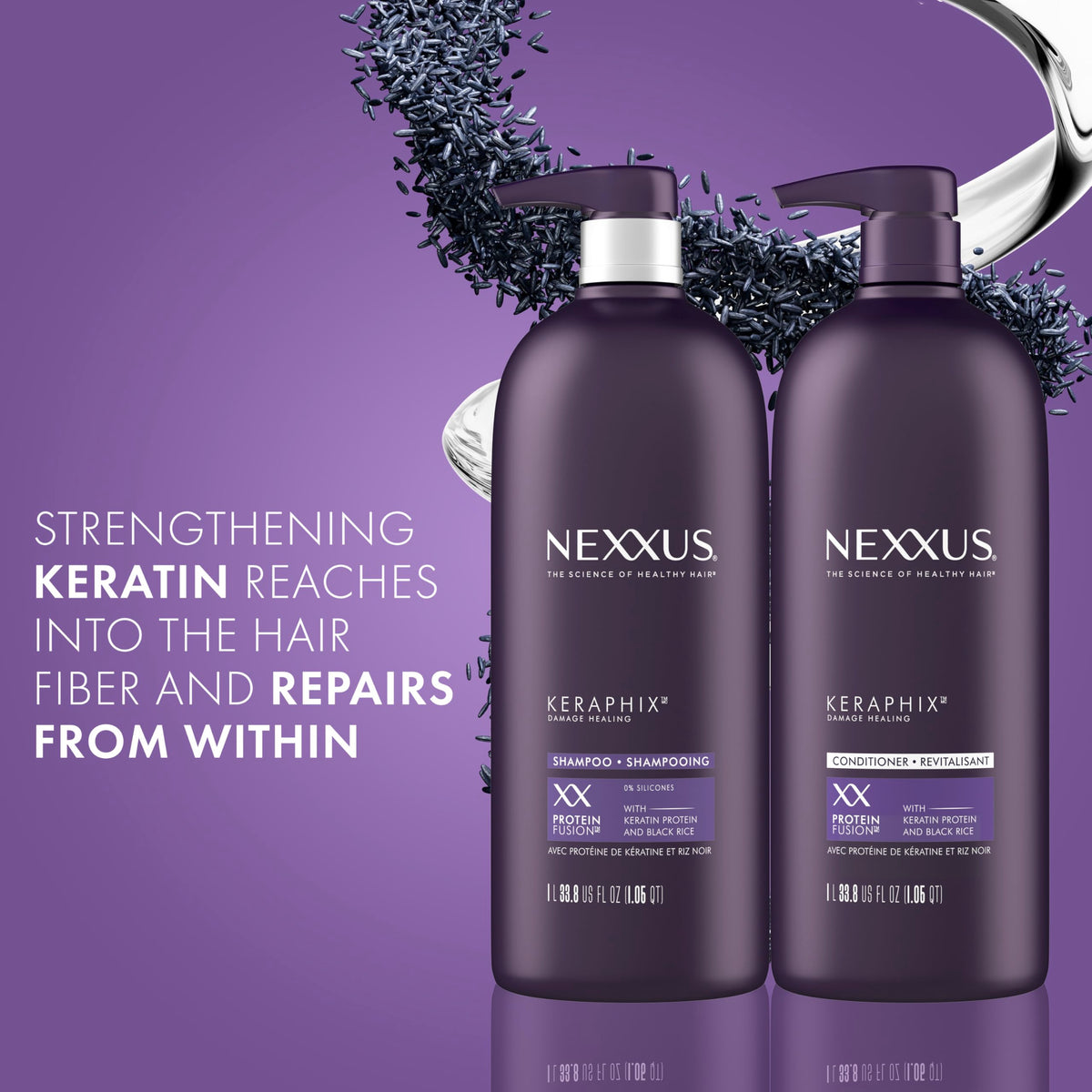 Nexxus Keraphix Repair Masks packaging