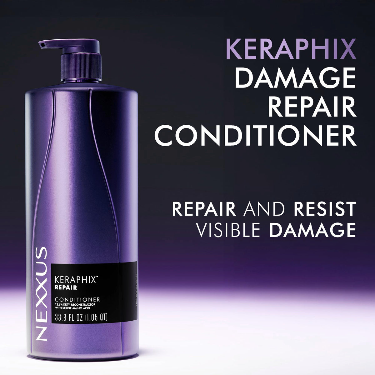 Nexxus KERAPHIX Shampoo and Conditioner set packaging