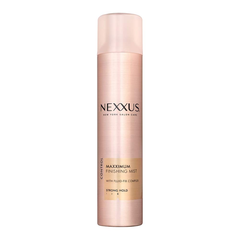 Nexxus Maxximum Finish Firm Hold Hairspray 10 oz front view