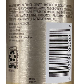 Nexxus Maxximum Finish Hairspray 10 oz in lifestyle setting