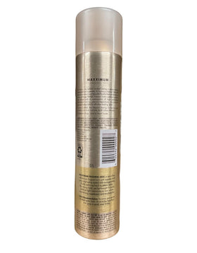 Nexxus Maxximum Finish Hairspray bottle side view