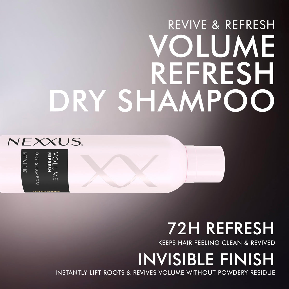 Nexxus Refreshing Dry Shampoo 5 oz in lifestyle setting
