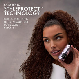 Nexxus Slick Stick Hair Wax 2.33 oz application on hair