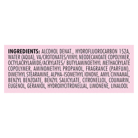 Nexxus Styling Spray Comb Thru Hairspray ingredients list