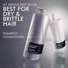 Nexxus Therappe Humectress Shampoo texture on hand